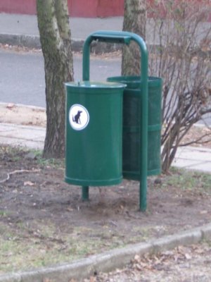 Iker kutyaürülékgyűjtő