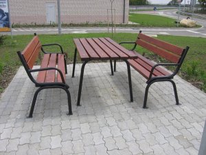 Park típusú garnitúra