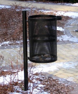 Park típusú hulladékgyűjtő